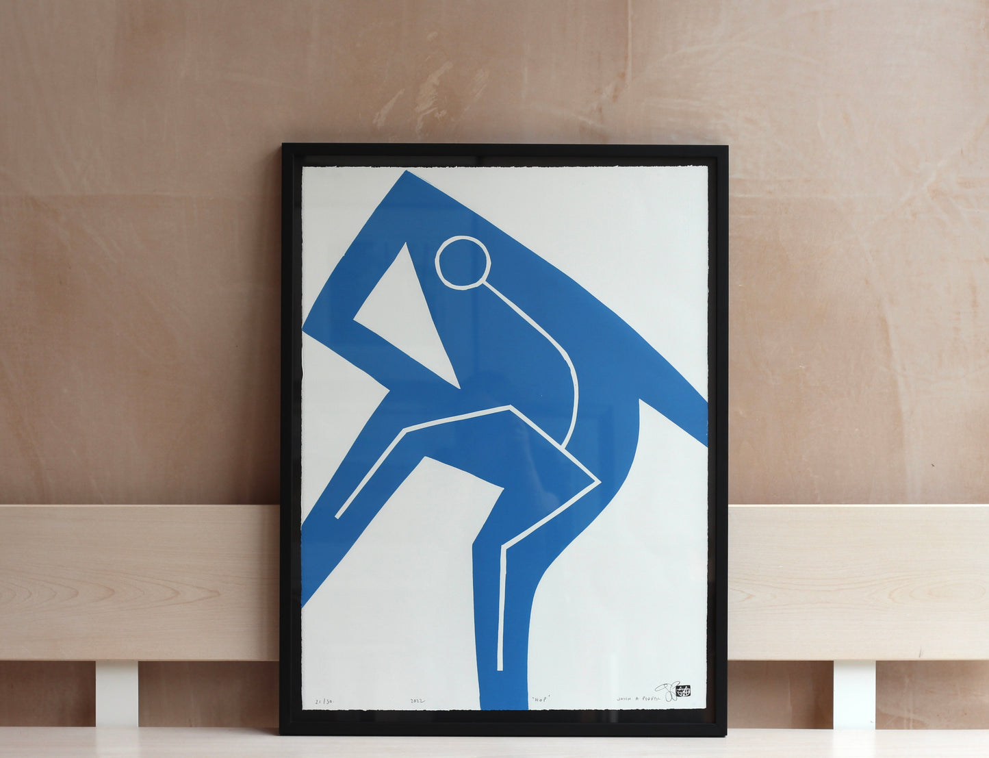 John Pedder - Shape Thrower blue