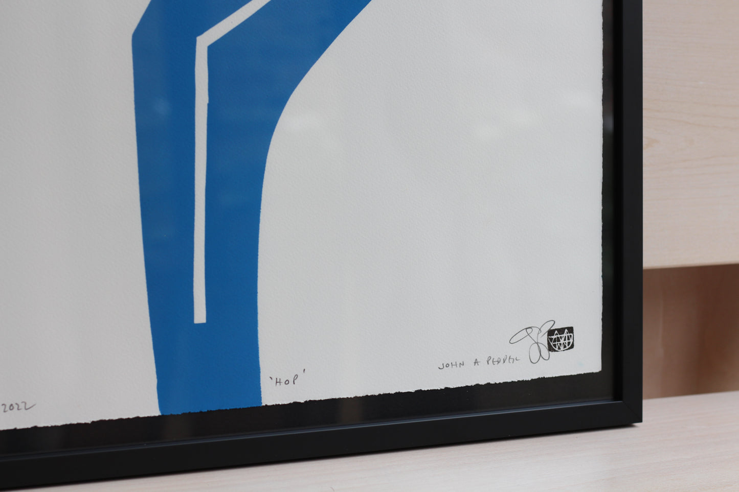 John Pedder - Shape Thrower blue