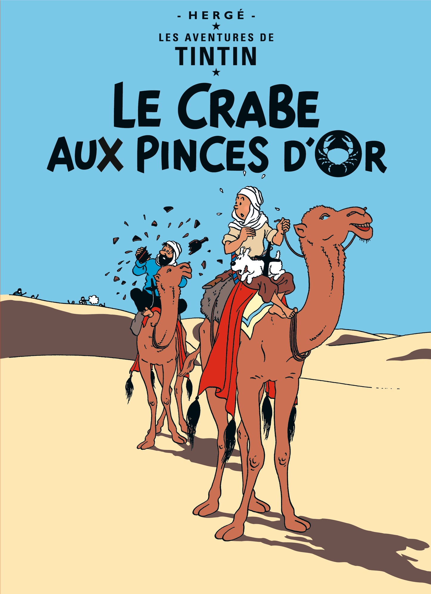 Le crabe aux pinces d’ or – poster