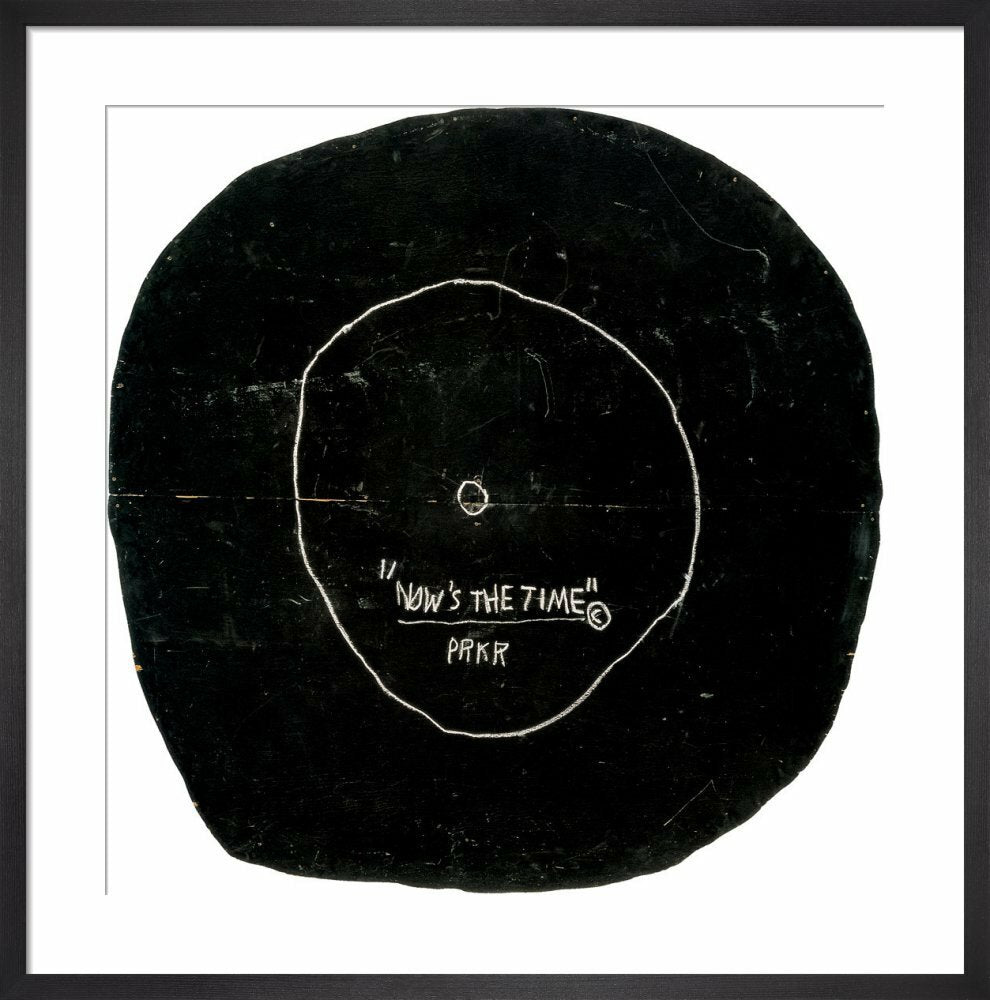 Basquiat - unframed - Now's the Time, 1985