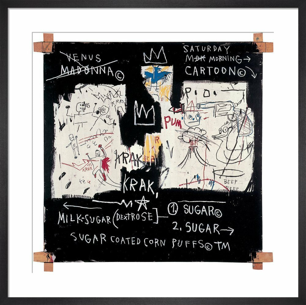 Basquiat - unframed - Panel of Experts, 1982