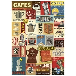Cavallini Decorative Paper - Coffee