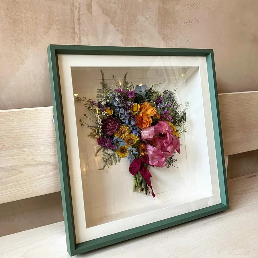 Framed flowers