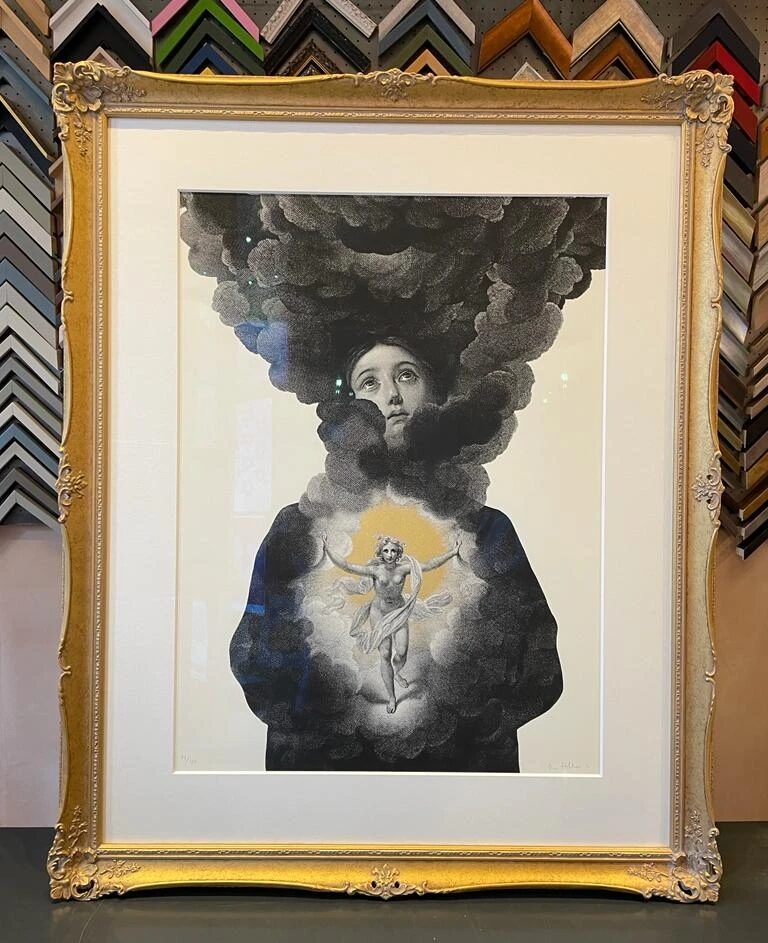 Ornate bespoke framing