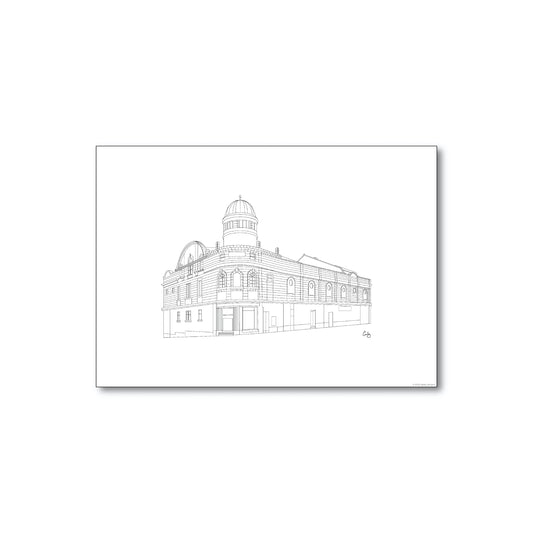 Picture House - Line Drawing