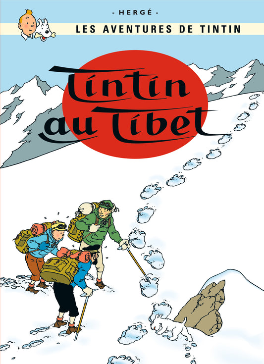 Tintin au tibet – poster