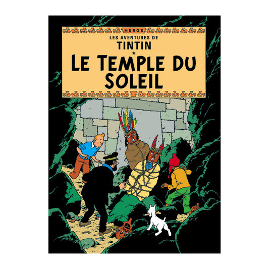 le temple du soleil – poster