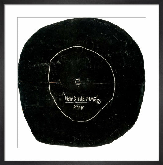 Basquiat - unframed - Now's the Time, 1985