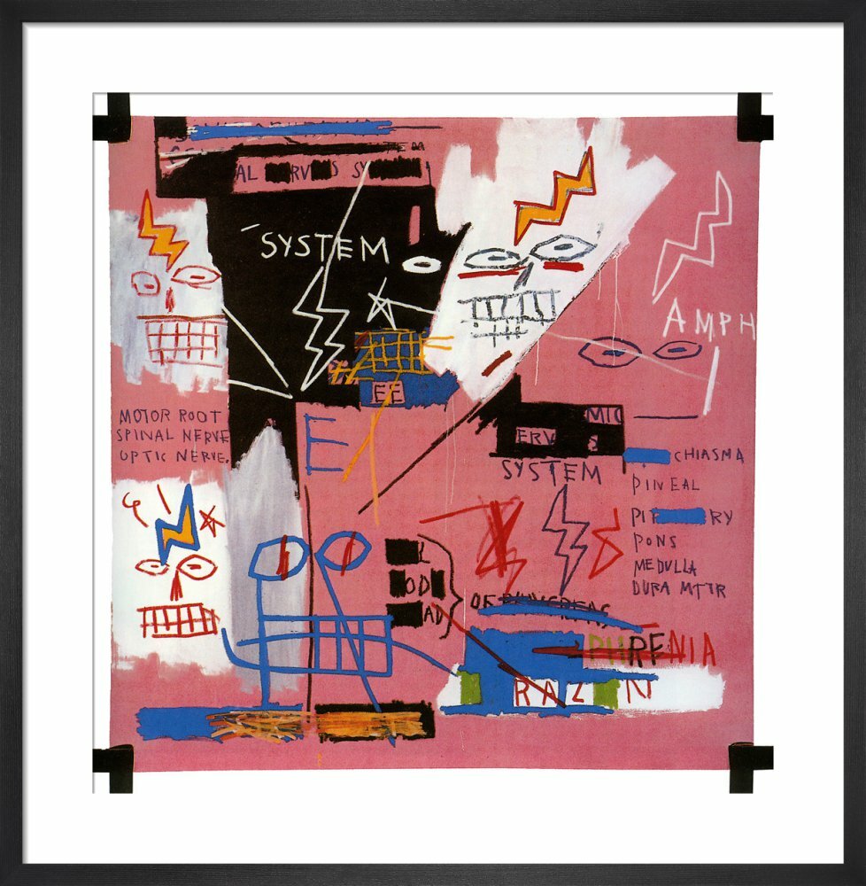 Basquiat - unframed - Six Fifty, 1982
