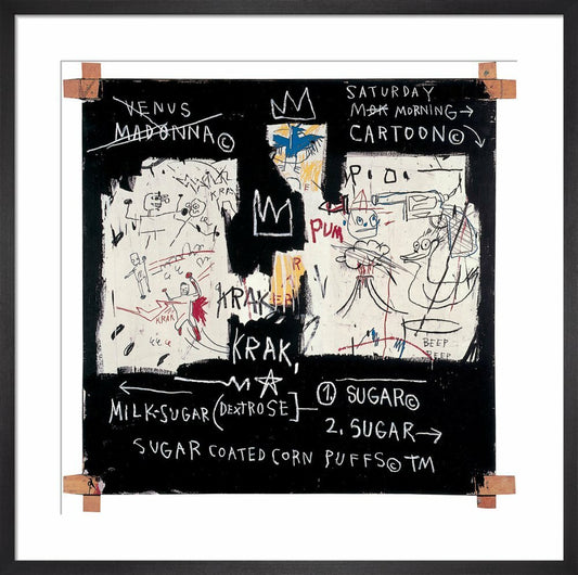 Basquiat - unframed - Panel of Experts, 1982