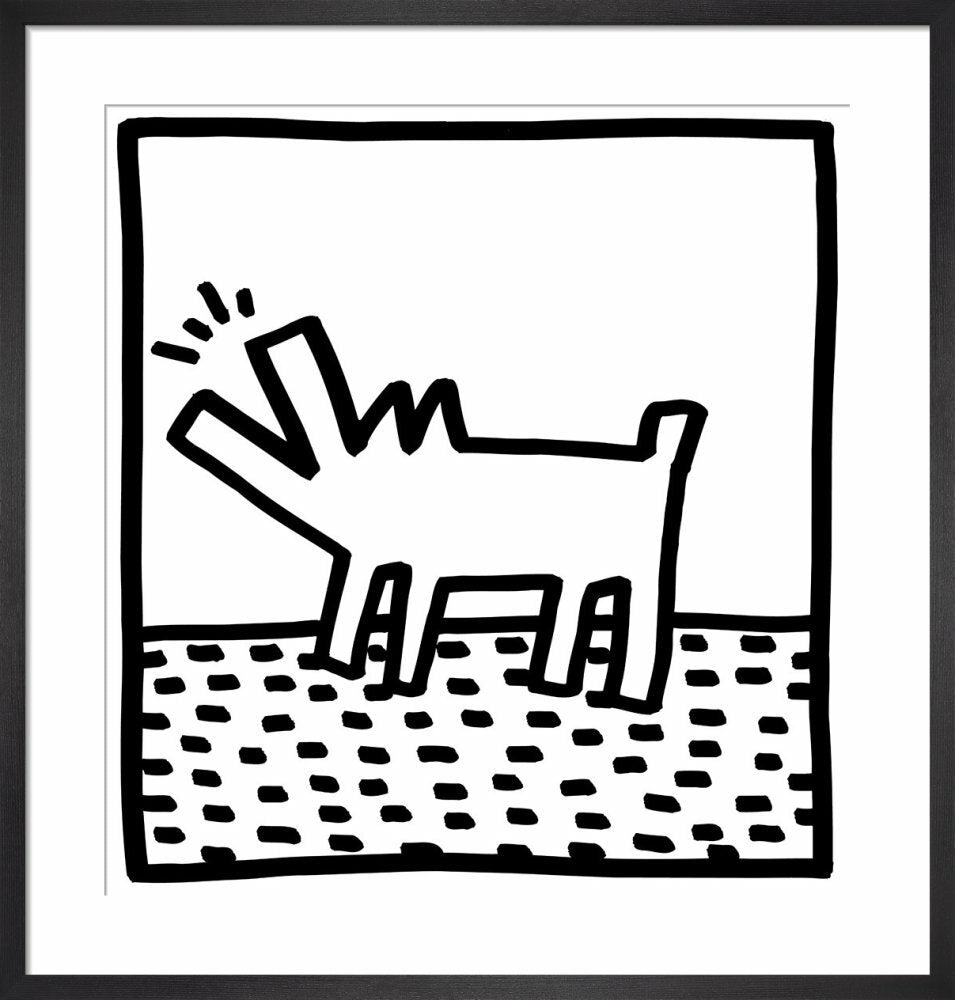 Keith Haring - Untitled, Untitled, (barking dog)